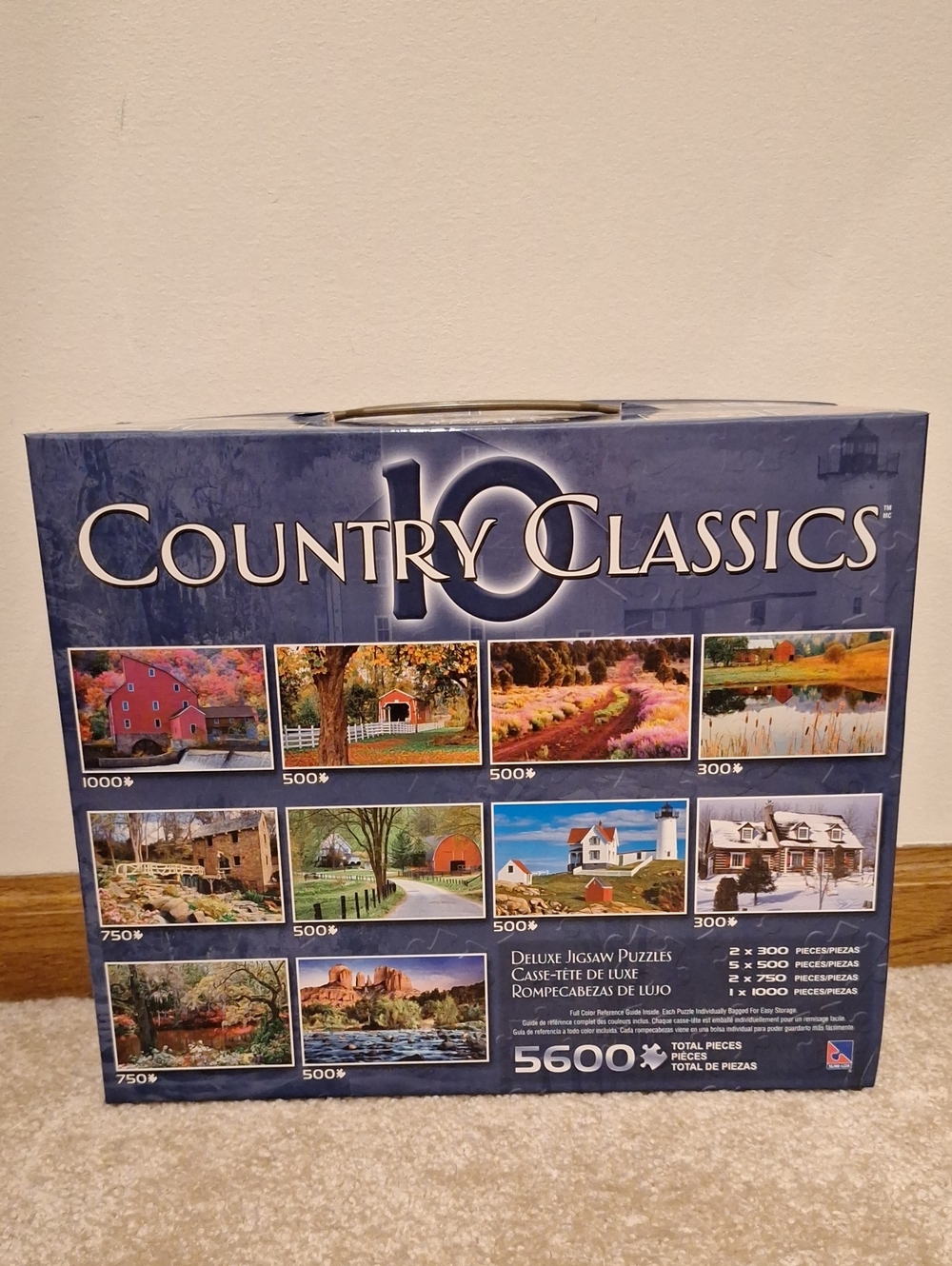 Country Classics 10 Deluxe Jigsaw Puzzle Collection